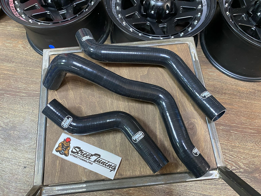 картинка Патрубки радиатора Samco Sport для Mazda RX8 SE3P, черные от магазина  StreetTuning