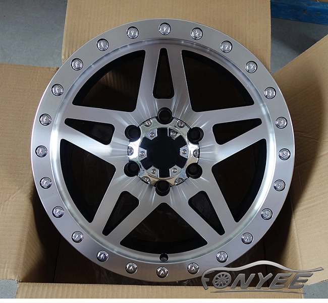 картинка Новые диски MVF-968 R17 6X139,7 ET0 J7,5 серебро полированное магазин  StreetTuning 