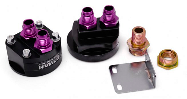 картинка Проставка выносная под масляный фильтр AN10 магазин  StreetTuning 