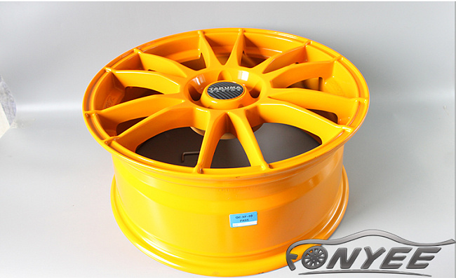 картинка Новые диски TAKUMA RLN R18 5X114,3 ET40 J8 оранжевый глянец магазин  StreetTuning 