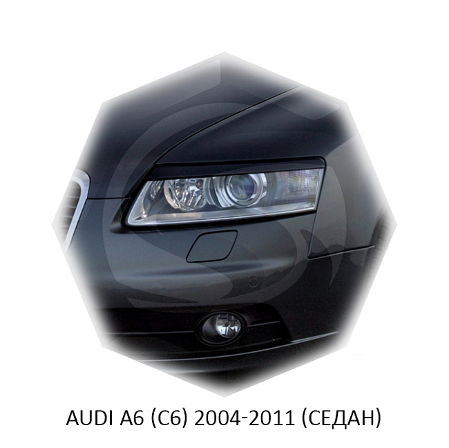 картинка Реснички на фары для  AUDI A6 2004-2011г магазин  StreetTuning 
