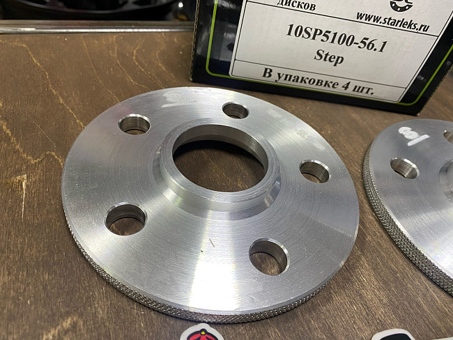 картинка Проставка Starleks 10 мм 5x100  цо 56.1 - РФ магазин  StreetTuning 