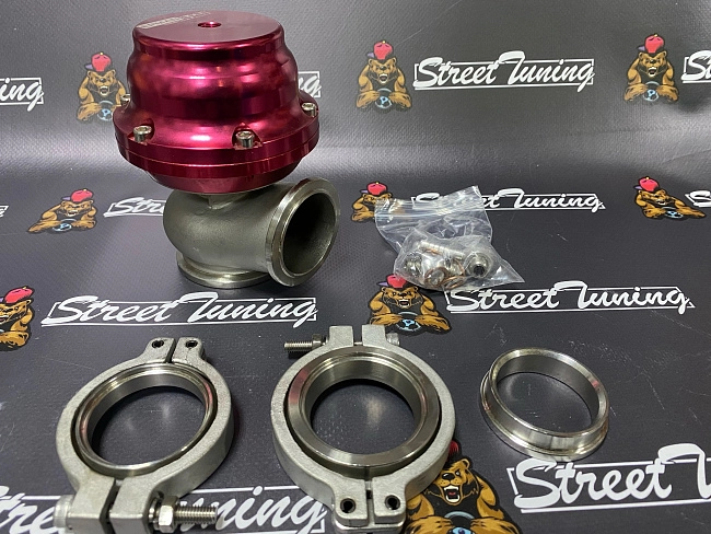 картинка Вестгейт (Wastegate) 44 мм Epman Sport V-band красный магазин  StreetTuning 