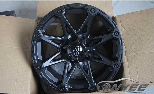 картинка Новые диски Formula R17 5x139,7 ET15 J8 черный мат магазин  StreetTuning 