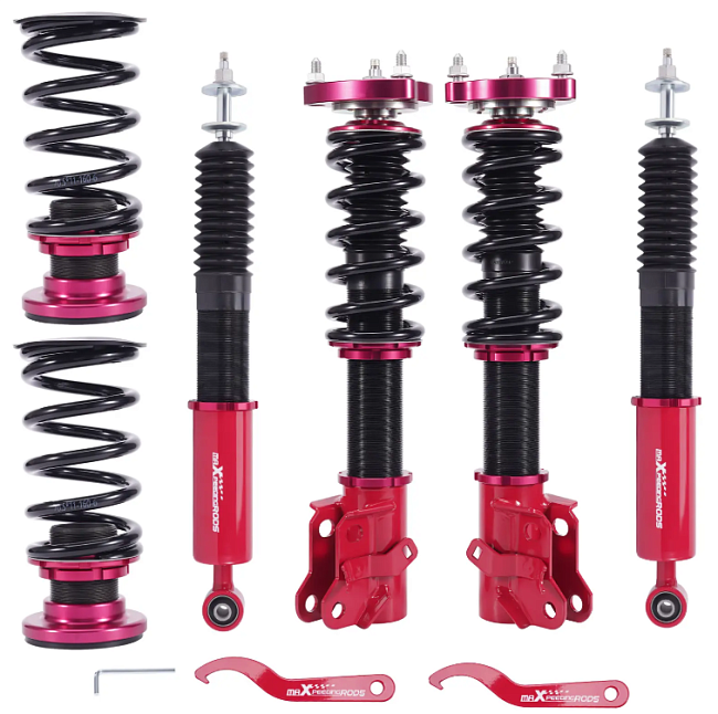 картинка Винтовая подвеска койловеры Maxpeedingrods для Honda Civic 2006-2011 магазин  StreetTuning 