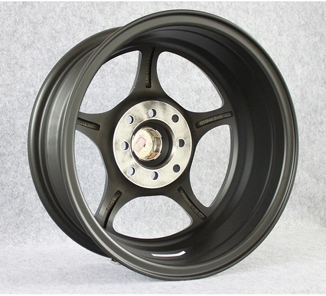 картинка Новые диски A-Tech Monoblock R14 4X100/4X114,3 ET38 J5,5 черный мат магазин  StreetTuning 