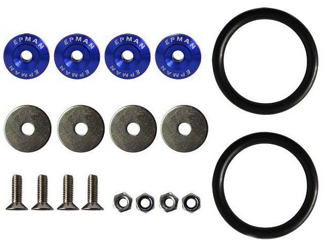 картинка Фиксатор-подтяжка обвесов Epman , цвет синий магазин  StreetTuning 