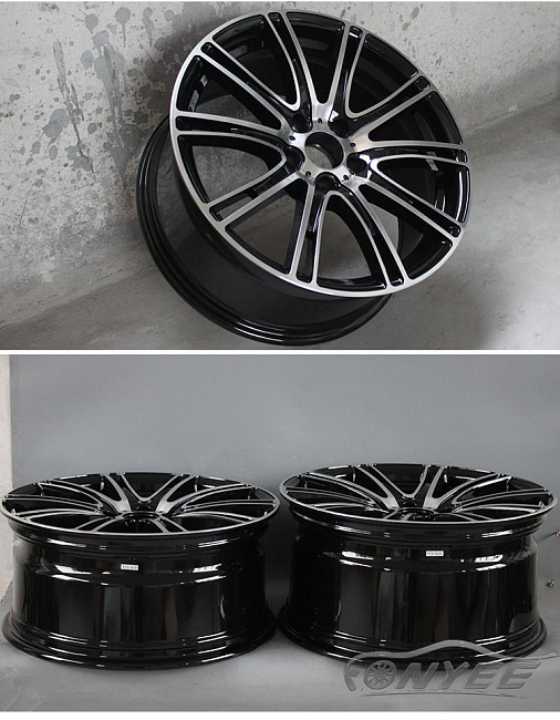 картинка Новые диски BMW Model №2 R19 5x120 ET30 J8,5 черные магазин  StreetTuning 