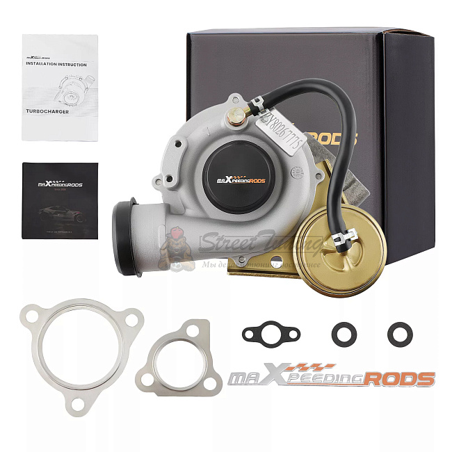 картинка Турбина MaXpeedingrods K03 для Audi A4 A6 VW Passat 1.8T 1996-2000 магазин  StreetTuning 