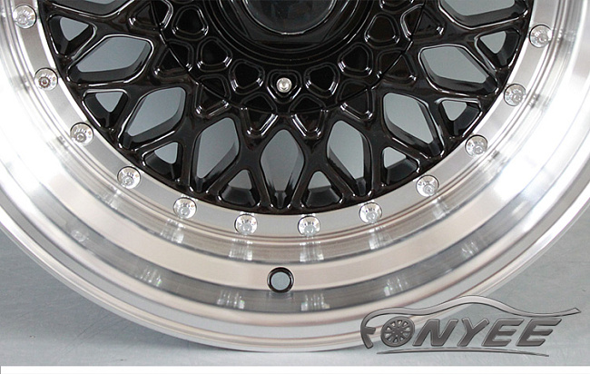 картинка Новые диски BBS RS R18 5X112/5X114,3 ET30 J9,5 черные + полированная полка магазин  StreetTuning 