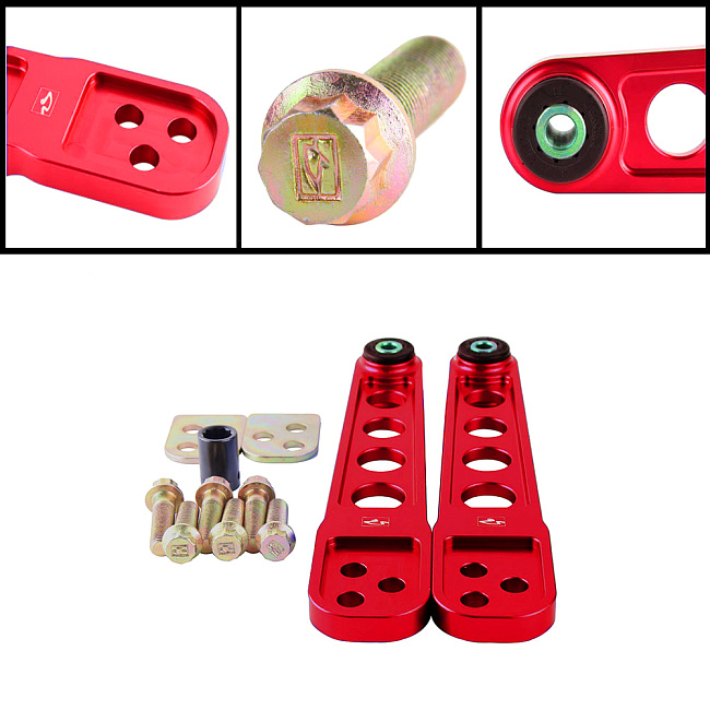 картинка Задние нижние рычаги Epman для ACURA RSX и Honda DC5 2002-06 г, красные магазин  StreetTuning 