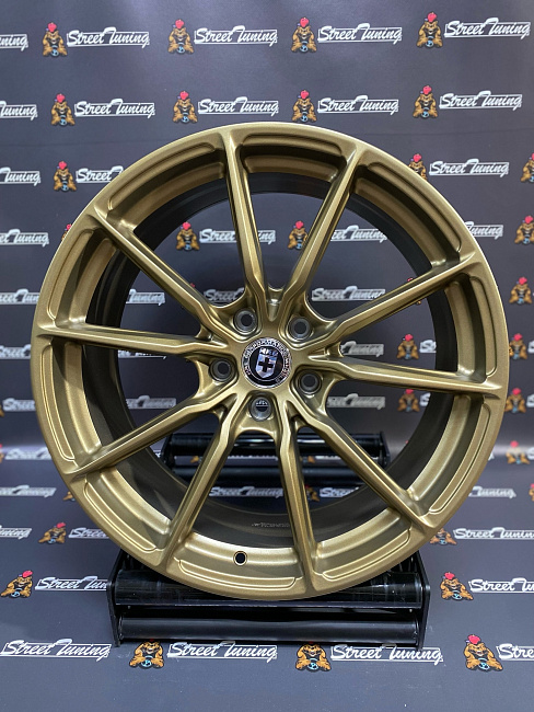 картинка Новые диски HRE DQ015 Flow Forming R19 J8.5 ET35 5x114.3 Bronze Mat магазин  StreetTuning 