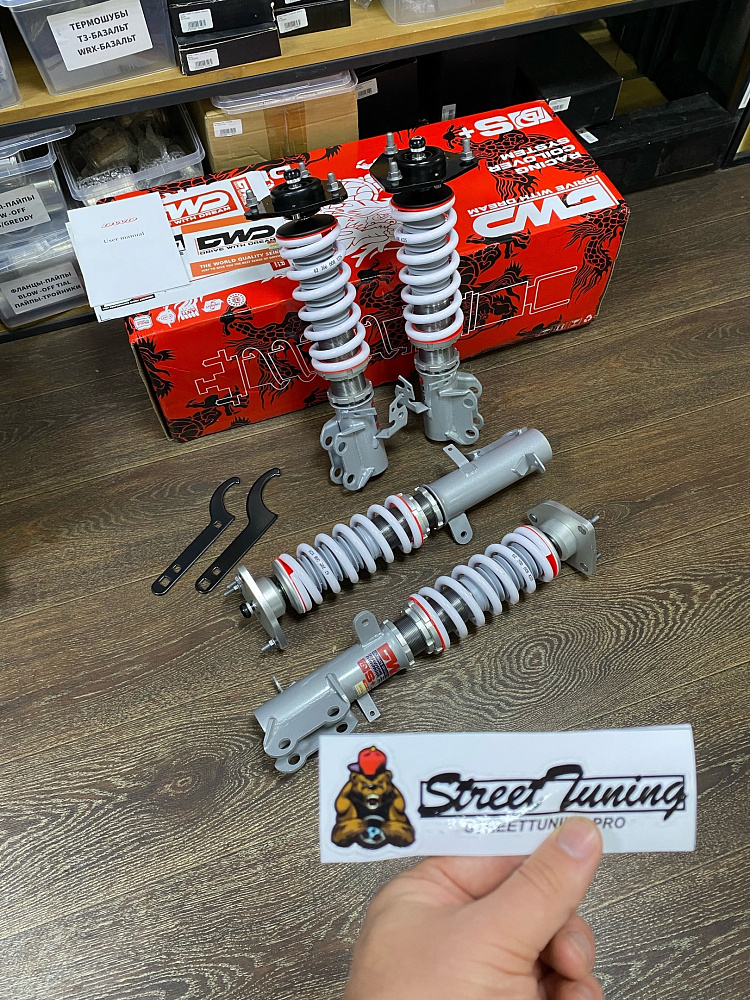 картинка Койловеры DWD Street series для Toyota Caldina 4WD 2nd Gen ST215 97-02 от магазина  StreetTuning
