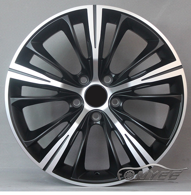 картинка Новые диски BMW Series 660 R19 5x120 ET33 J9,5 Черный мат + серебро магазин  StreetTuning 