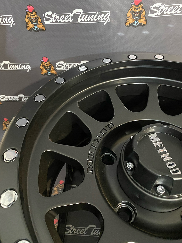 картинка Новые диски METHOD R15 J8 ET0 5x150 Black от магазина  StreetTuning