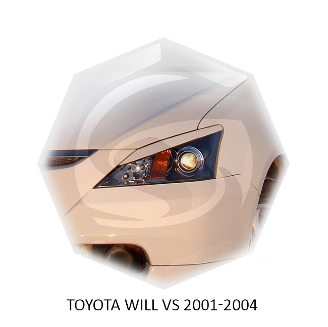 картинка Реснички на фары для  TOYOTA WILL VS 2001-2004г магазин  StreetTuning 