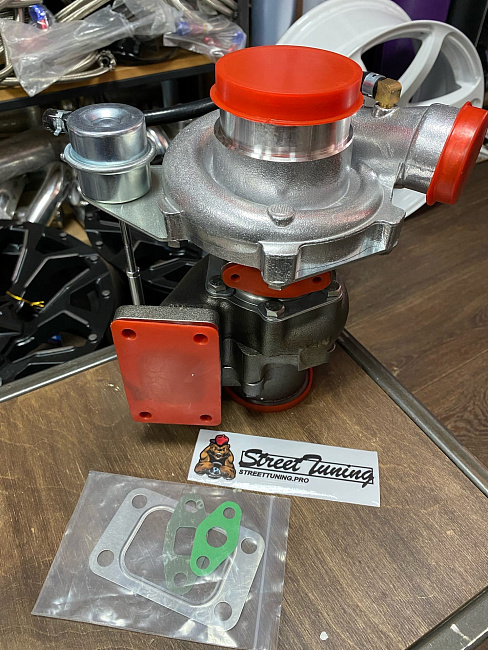 картинка Турбина TBO T3/T4 с актуатором магазин  StreetTuning 