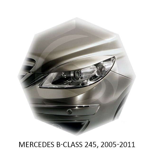 картинка Реснички на фары для  MERCEDES B-class 245 2005-2009г магазин  StreetTuning 
