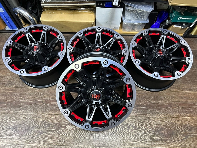 картинка Новые диски TUFF AT R16 J8 et(-12) 6x139,7, ЦО 108.1 магазин  StreetTuning 