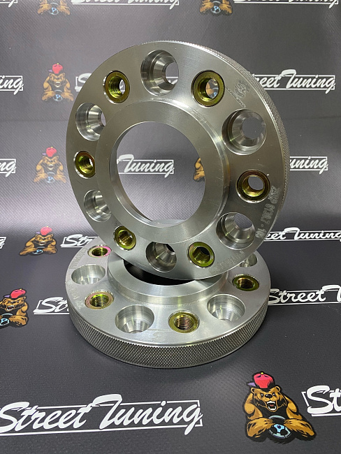 картинка Проставка Starleks 25 мм 6x139.7, FUT14x1.5 цо 106 магазин  StreetTuning 