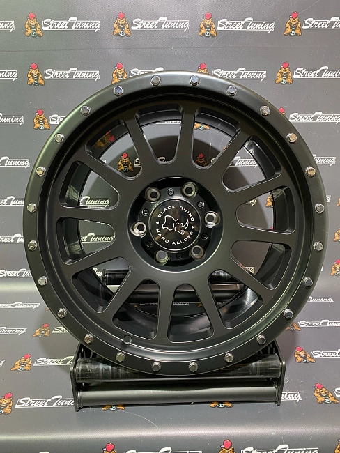 картинка Новые диски Black Rhino Havasu R18 J9 ET0 6X139.7 Matte Black магазин  StreetTuning 