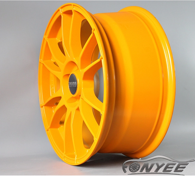 картинка Новые диски TAKUMA RLN R18 5X114,3 ET40 J8 оранжевый глянец магазин  StreetTuning 