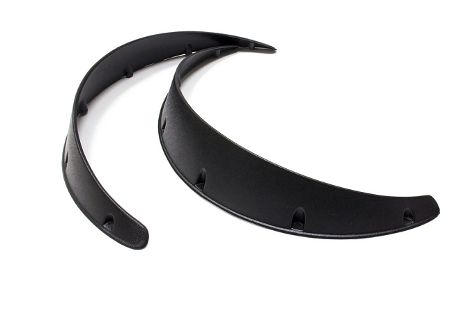 картинка Фендера универсальные с выносом 120 мм Шагрень - 2 шт магазин  StreetTuning 