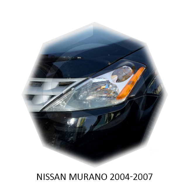 картинка Реснички на фары для  NISSAN MURANO 2004-2009г магазин  StreetTuning 