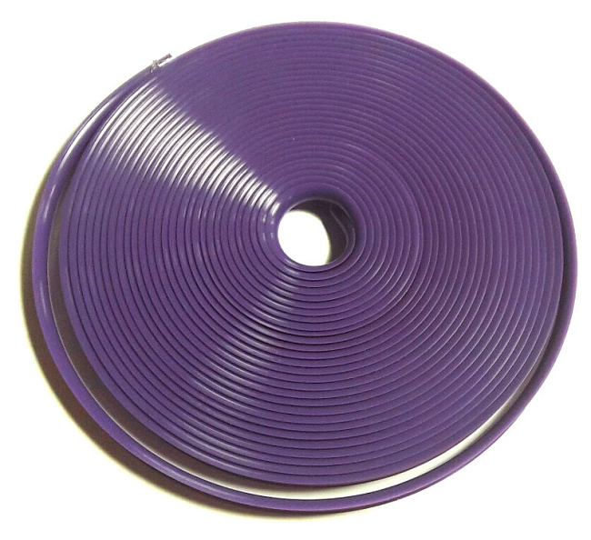 картинка Защита литых дисков (ободок), фиолетовая магазин  StreetTuning 