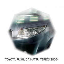 Реснички на фары для TOYOTA RUSH, DAIHATSU TERIOS 2006-2016г
