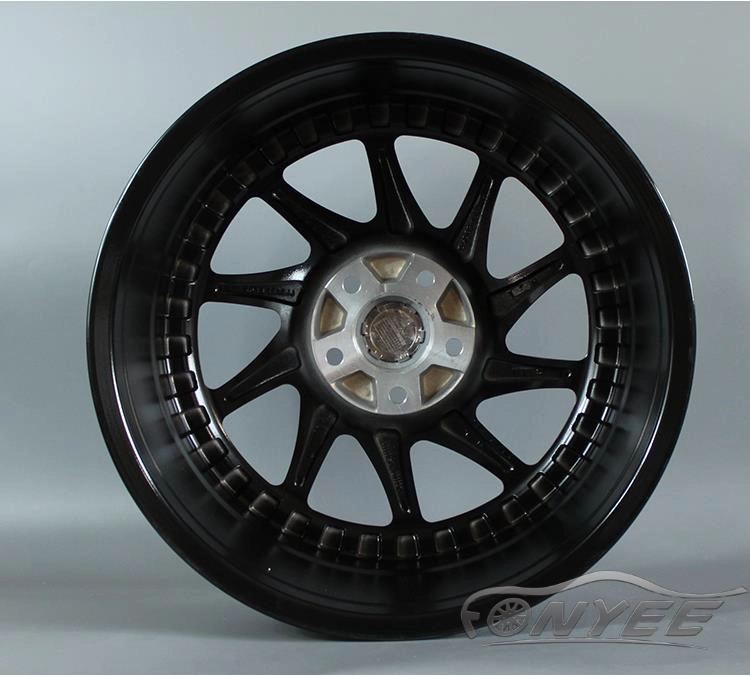 картинка Новые диски DFD (zedd SLT) R18 J8 ET35 5x112 черные с полированной полкой от магазина  StreetTuning