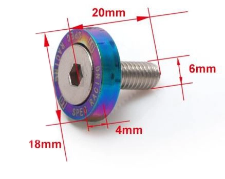 картинка Шайбы с болтами Epman 8шт, неохром магазин  StreetTuning 