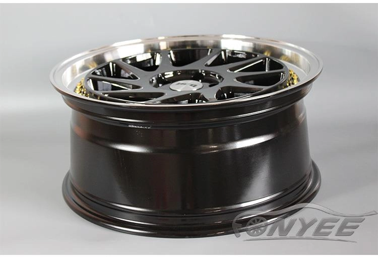 картинка Новые диски DFD (zedd SLT) R18 J8 ET35 5x112 черные с полированной полкой от магазина  StreetTuning