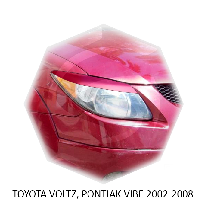 картинка Реснички на фары для  TOYOTA VOLTZ, PONTIAK VIBE 2002-2008г от магазина  StreetTuning